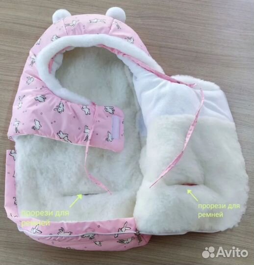 Конверт на выписку для девочки