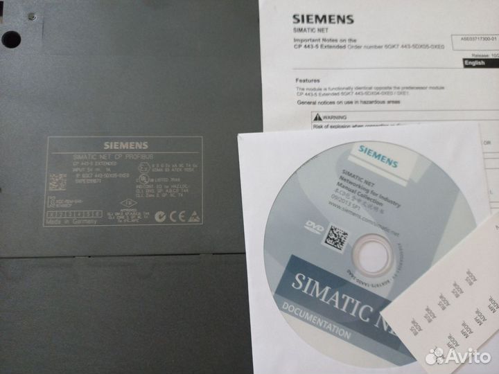 Коммуникационный процессор Siemens 6GK7443-5DX05-0