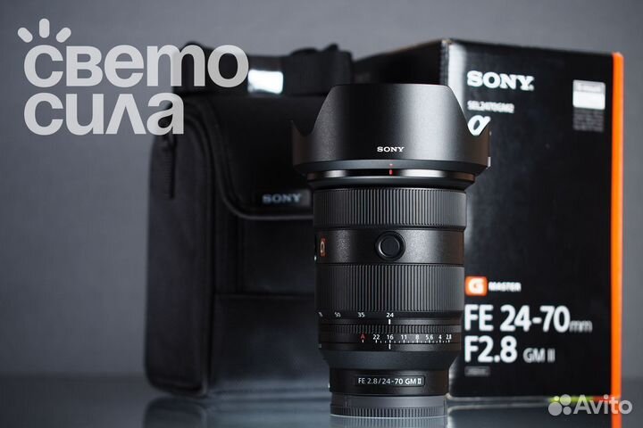 Sony 24-70mm f/2.8 GM II FE новый