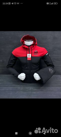 Спортивный костюм мужской новый Reebok весна лето