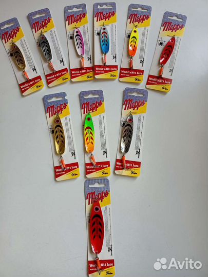 Блесна вертушка, колебалка