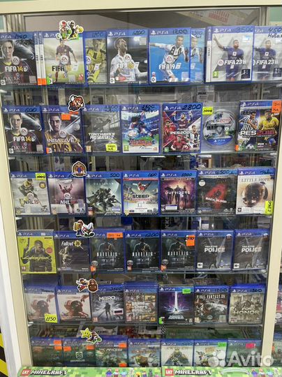 Диски на PS4, актуально 08.09.23