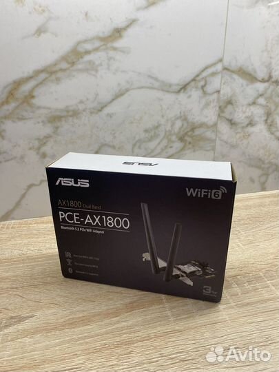 WI-Fi адаптер + Bluetooth asus PCE-AX1800