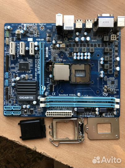 Материнская плата gigabyte socket 1155 GA-H61M-D2