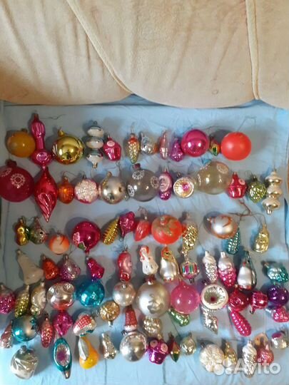 Елочные игрушки СССР