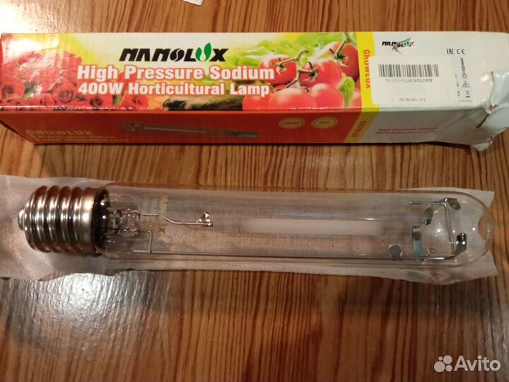 Лампа Днат nanolux growlux se hps 400вт