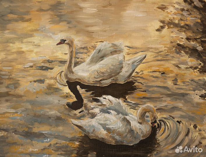 Авторская картина маслом 