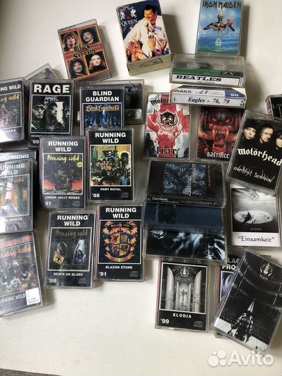Кассеты музыкальные Running wild и др