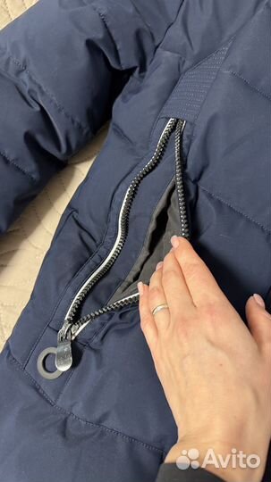Куртка зимняя парка для мальчика на рост 146/152