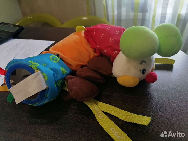 Гусеница игрушка подвес