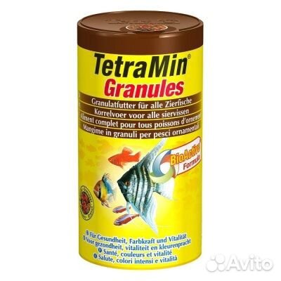 TetraMin Granulat 250ml Корм для всех видов рыб в