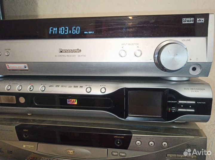 Усилитель Ресивер AV Panasonic FM AUX Port 5.1