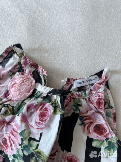 Платье для девочки dolce gabbana 9-12 мес