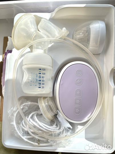 Молокоотсос Avent электрический +пакеты