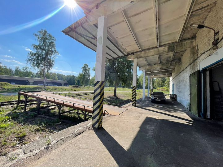 Теплый Склад жд ветка Рампа 1650 м²