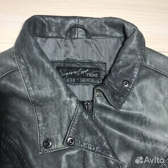 Кожаная куртка signature next