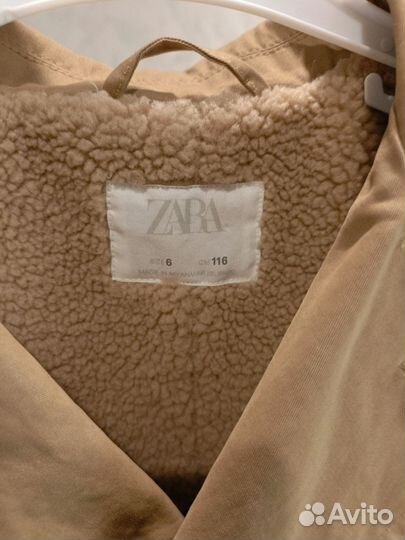 Тренч zara