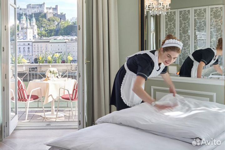 Горничная с проживанием у моря (вахта)