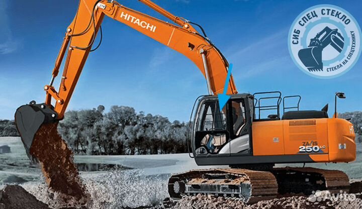 Стекло на Hitachi Zaxis LC 3G-5G