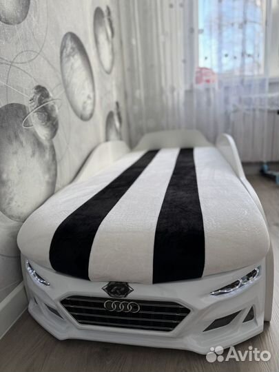 Детская кровать машинка Новая