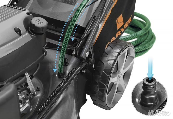 Газонокосилка самоходная Carver LMG-2646DM