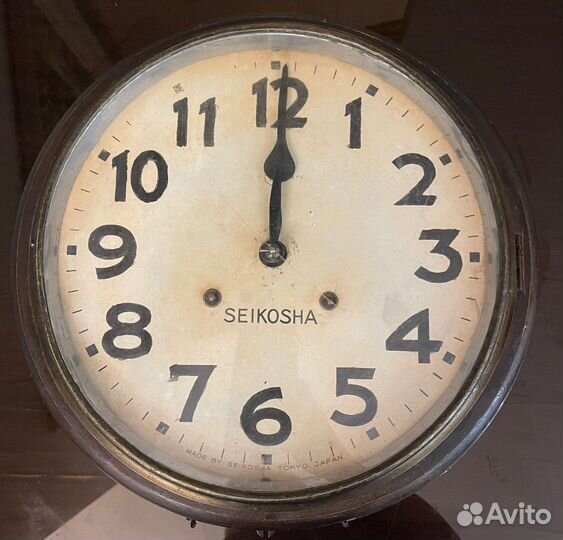 Антикварные часы Seikosha