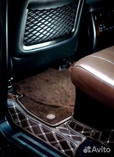 Коврик в багажник на Toyota Land Cruiser 200 2021г