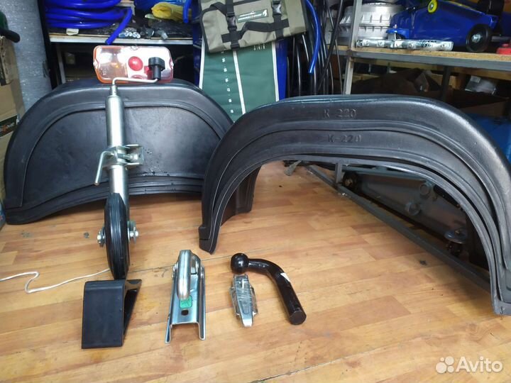 Крылья для легкового прицепа