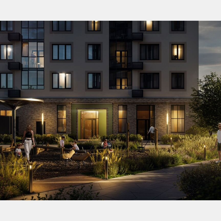 2-к. квартира, 58,8 м², 4/12 эт.
