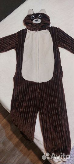 Пижама кигуруми медведь