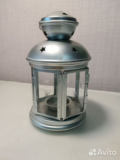 Фонарь Икеа для свечи