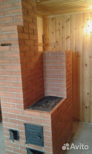 Печи камины барбекю из кирпича