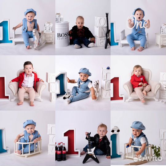 Фотосессия на годик для детей всё включено