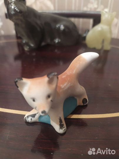 Статуэтки старая Гжель, антикварная