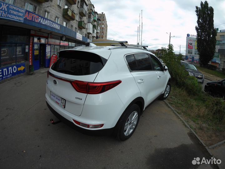 Багажник на крышу поперечины Kia Sportage 2015