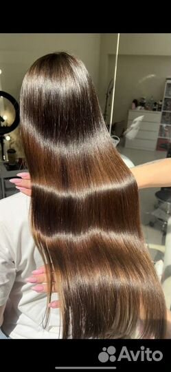 Модель на кератин/ботокс/нано. Мастер не новичок