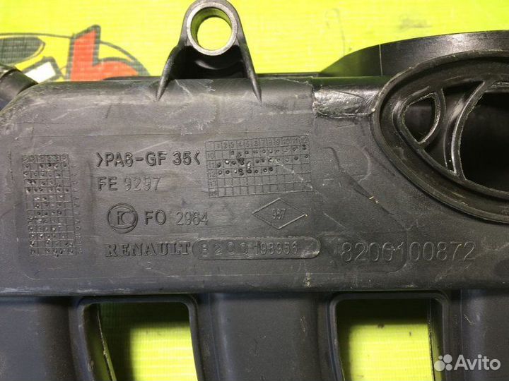 Коллектор впускной Renault Duster I Рестайлинг