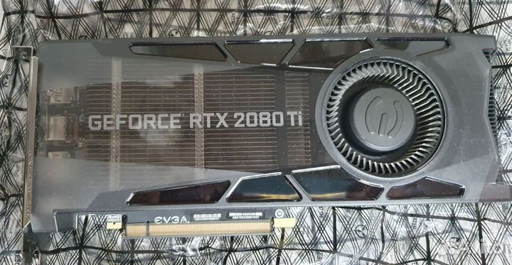 Видеокарта evga nvidia geforce RTX 2080TI 11GB