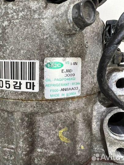 Компрессор кондиционера Kia Ceed ED G4FC 1.6 2010