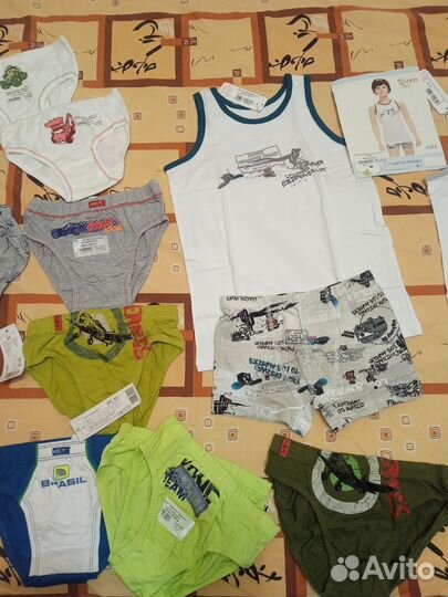 Трусы и наборы для мальчиков