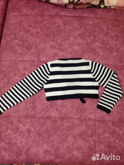 Укороченная кофточка