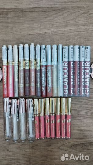 Блеск, тени, румяна