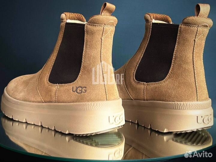 Ботинки Челси Угги Ugg Burleigh Chelsea Chestnut