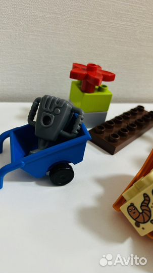 Конструктор Lego duplo экскаватор-погрузчик