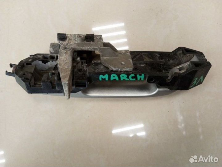 Ручка двери внешняя задняя левая Nissan March AK12