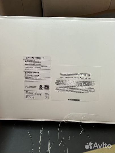 Ноутбук Apple macbook air 13 m2 space gray 8/256гб