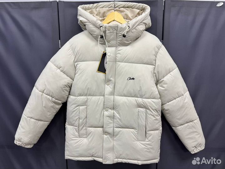 Пуховик corteiz с капюшоном дутый (хит 2024)