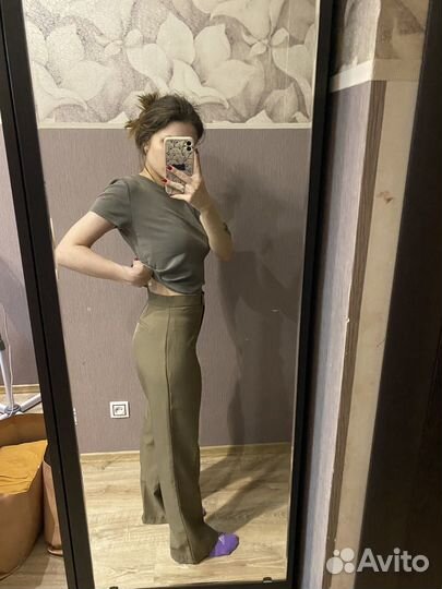 Брюки прямые