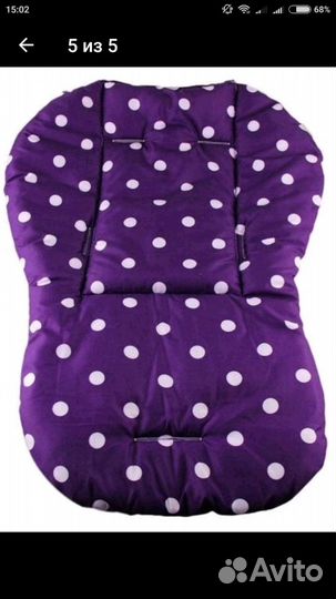 Новый матрас для коляски, стульчика, санок