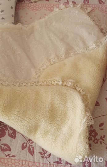Конверт одеяло на выписку зима
